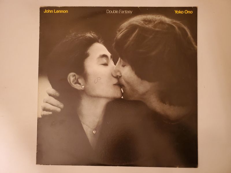 John Lennon & Yoko Ono Double Fantasy vinyl record